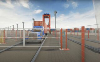 In the virtual driving seat with Kalmar’s automated truck handling solution